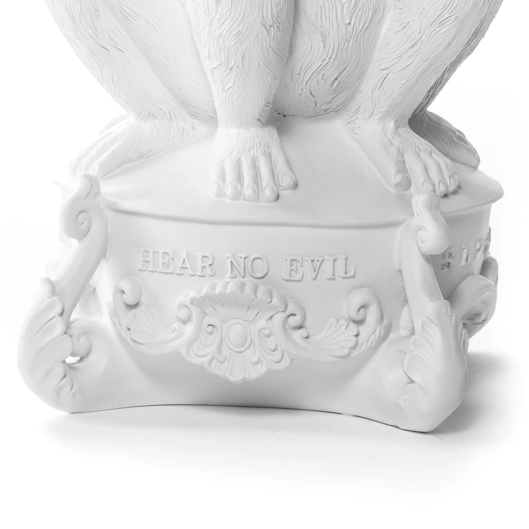 Giant Burlesque 3 Monkeys White - Image 4